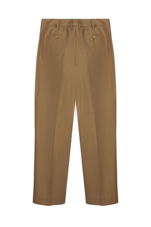 Tailored brown cotton trousers PT TORINO | CDVSEAZ00STDSD820060